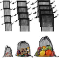 iMucci 12 Pieces Black Mesh Drawstring Bag by DancingaColorfulLifeinSpiritualWorld