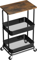 Simple Houseware 2-Tier Rolling Utility Cart by SimpleHouseware