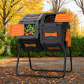 Compost Bin Outdoor, 45 Gallon / 170L Composter Tumbler, 360° Rotating Compost by AACULPET