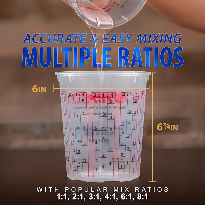 Custom Shop Paint Mixing Cups, 64-Ounce - Image 3