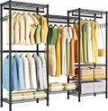 Heavy Duty Garment Rack Large Clothes Rack, Freestanding Closet Portable by Golpart