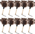 Ostrich Feather Duster 14" Natural Handheld Reusable Feathers Dusters by FeelFunFeather