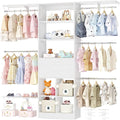 5FT Small Closet System, Baby Closet Organizer System by Besiost
