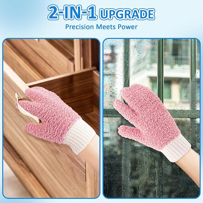 MIG4U Microfiber Dusting Gloves House Cleaning Glove - Image 8