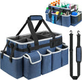 Cleaning Caddy Bag, Extra Large Cleaning Supplies Organizer by ZIOZERTT