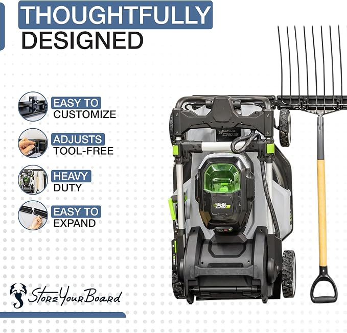 StoreYourBoard Garage Tool Organizer Wall Mount – Heavy Duty Garage Wall - Image 2