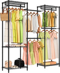 Heavy Duty Clothes Rack, Freestanding Garment Rack System Closet Organizer by Unknown