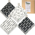 Swedish Dishcloths for Kitchen, 8 Pack Flower Reusable Paper Towels Washable by Eulnars