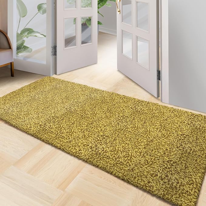 Premium Microfiber Indoor Door Mat – 36"x72" Washable Entry Mat, Waterproof by RugMast