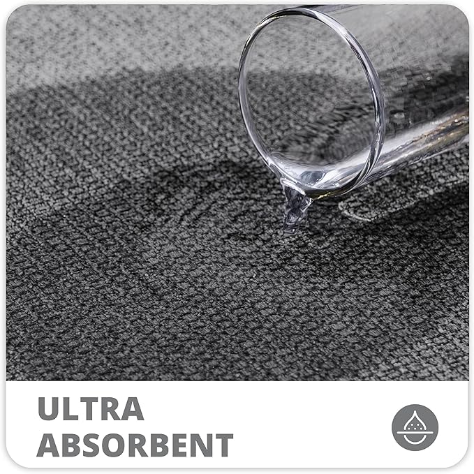 Bath Mat, Ultra Thin Bathroom Rugs, Rubber Bath Mats - Image 4