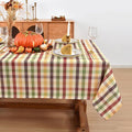 Classic Gingham Buffalo Tablecloth Fabric by Essifunia