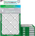 Filterbuy 14x22x1 Air Filter MERV 8 Dust Defense Replacement, Electrostatic by Filterbuy