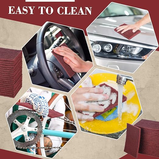 50 Pcs 7447 Fine General Purpose Scuff Pads 6 X 9 Inch Abrasive Hand Sanding - Image 6