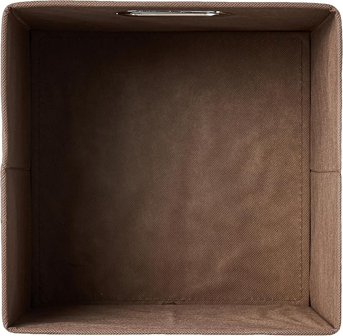 Amazon Basics Collapsible Cube Storage Organizer Bins, 10.5 x 10.5 x 11 inches - Image 3