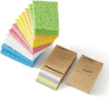 JOYMOOP Dish Sponge Scrubber, Cellulose Sponges Kitchen by JOYMOOP
