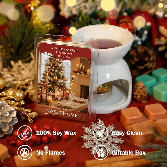 SCENTORINI Christmas Wax Melts, Scented Wax Melts 6 Pack - Image 5