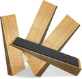 4 Pack Wooden Door Stop by Unknown