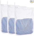 3 pcs Durable Honeycomb Mesh Laundry Bags by RoomyRoc