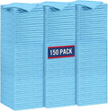 GLIMGLINT Blue Microfiber Cleaning Cloth, 150 Pack Microfiber Towels by Unknown