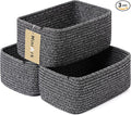 Small Storage Baskets for Organizing | Closet Organizer Bins | Shelf Toy Basket by MiniArkStorageBasketsHome