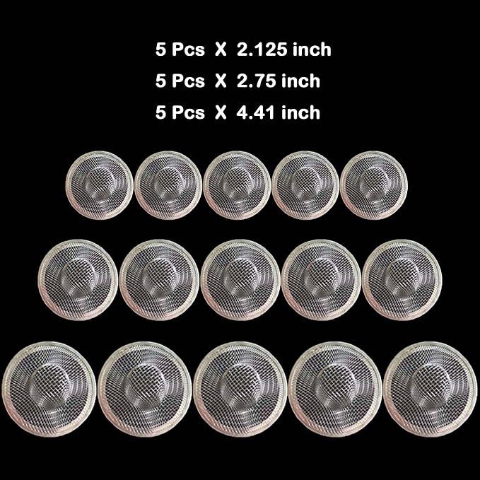 Bathroom Mesh Sink Drain Strainer Screen - Image 6