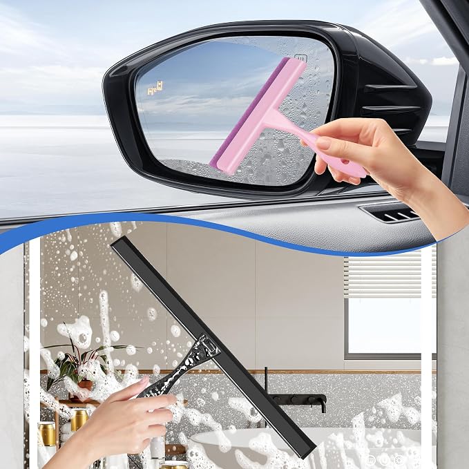 All-Purpose Silicone Shower Squeegee - Image 6