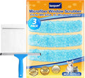 KEEPOW 14" Microfiber Window Scrubber Refill Replacement Compatible by KEEPOW