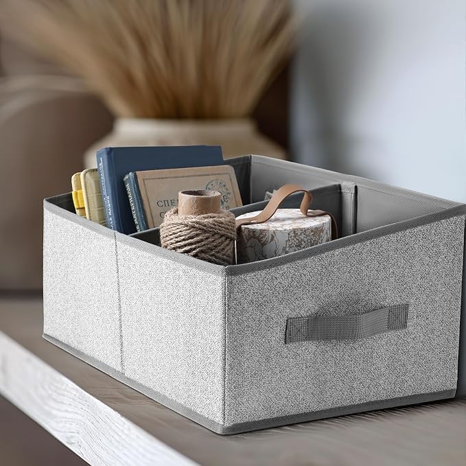 DIMJ Closet Storage Bins, 5 Pack Storage Baskets - Image 7