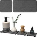 3PCS Stone Drying Tray, Stone Soap Tray, Water Absorbing Stones Trays by Unknown