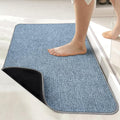 Bath Mat, Ultra Thin Bathroom Runner Rugs, Large Bath Mats by BosapDirect
