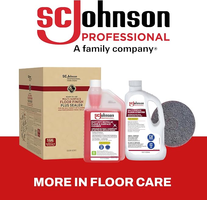SC Johnson Professional Heavy Duty Neutral Floor & Surface Cleaner 1 Gallon - Image 9