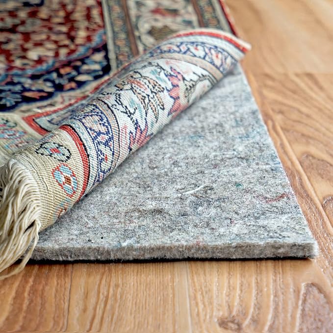 RUGPADUSA - Dual Surface - 2'6" x 7' - 1/4" Thick - Felt + Rubber - Non-Slip by RugPadUSA