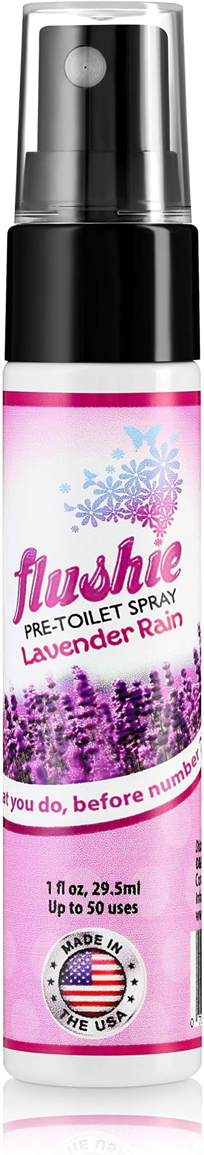 Flushie Pre-Toilet Sprays for Poop Travel Size Toiletries Bathroom Spray for by FlushiePre-ToiletSpray