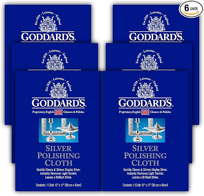 Goddard's Silver Polishing Cloth by GoddardsCleanersandPolishes
