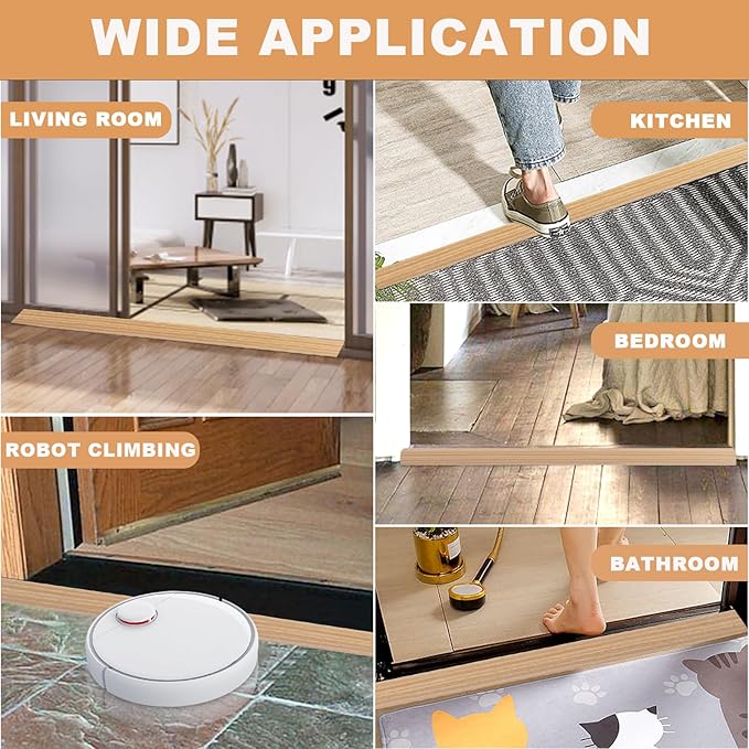 Vinyl Door Threshold Flooring Transition Strip Self Adhesive Carpet Edging Strip - Image 6