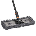 SWOPT 18” Microfiber Dust Mop + 60" Steel Handle, Combo — Dust Mop Head by SWOPTCleaning