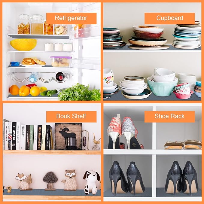 Shelf Liners for Kitchen Cabinets Non Adhesive Drawer Liner EVA Material - Image 5