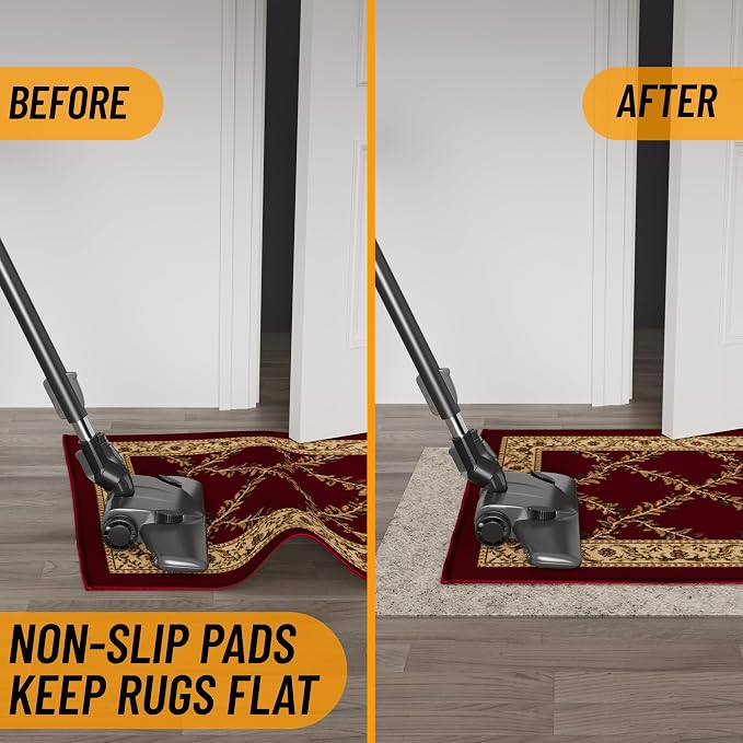 Ottomanson 2'7" x 11' Non-Slip Rug Pad Gripper 1/12 Inch Ultra Thin Dual - Image 3