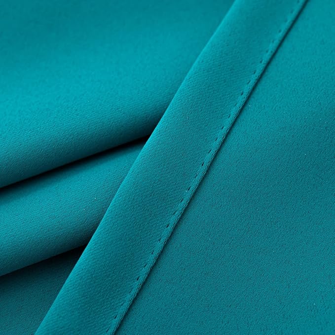 Pickluc Teal Cafe Curtain - Image 3