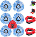 6 Pack Mop Replacement Heads Compatible by WaIEJiemiHome