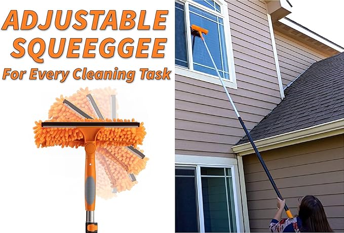 30 ft Window Washing Kit with Extension Pole // Window Cleaning Tool & Window - Image 5