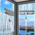 funest 126‘’ Squeegee for Window Cleaning, 2-in-1 Window Cleaner Tool by funest