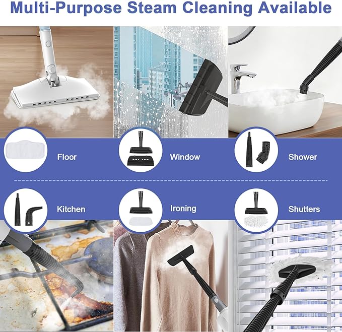 Steam Cleaner, 6 in1 Rotated Steam Mop Cleaner - Image 5