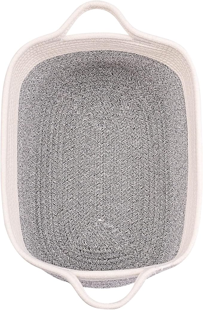 Medium and Large Woven Basket//With Handle, Used - Image 4