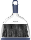 Mini Broom and Dustpan Set for Cleaning, Compact Desktop Dustpan by ROSEOK