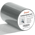 Grey Window Screen Repair Tape, 4IN X 20FT Screen Repair Kit by Secopad