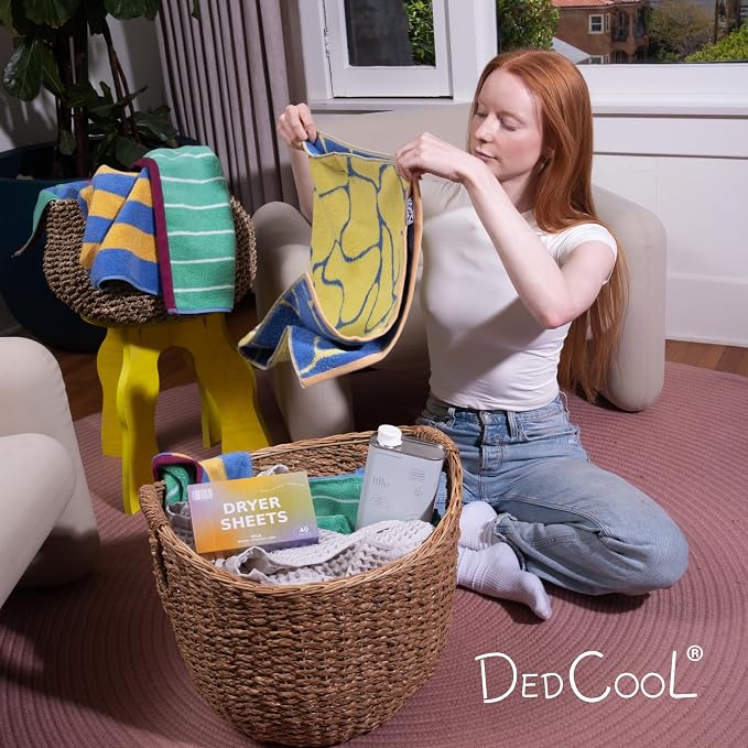 DedCool Dryer Sheets | 01 Taunt | 40 Count | Non-Toxic, Vegan Fabric Softener - Image 6