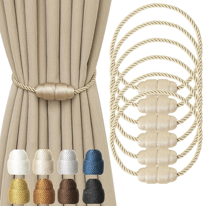 Magnetic Curtain Tiebacks by CurtainTiebacks
