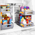 Under Sink Organizer, 2 Tier Under Sink Organizers and Storage, Adjustable by MIXESHOP
