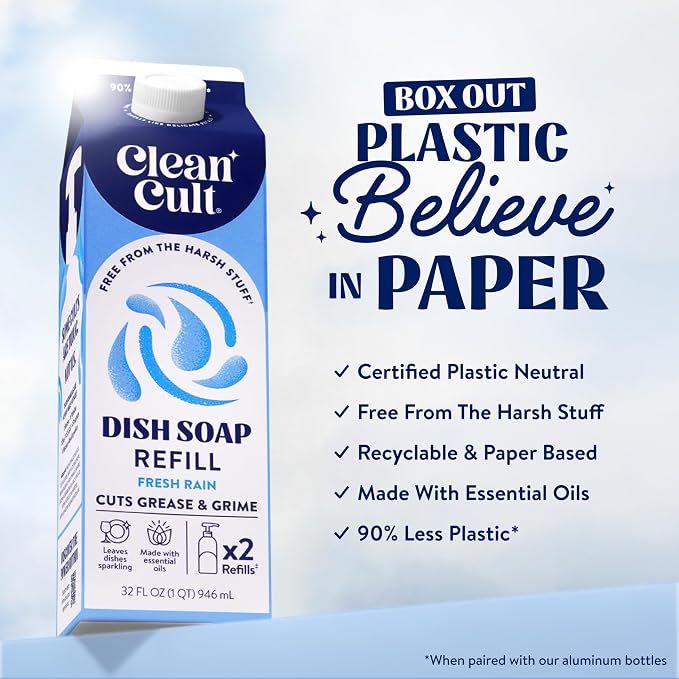 Cleancult Dish Soap Liquid Refill - Image 2
